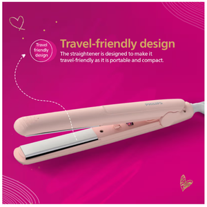 Philips Hair Straightener with Silk Protect Technology - Peach