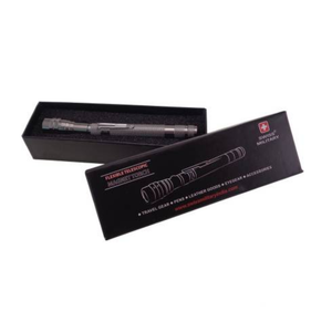 Swiss Military 360° Flexible & Expandable Telescopic Magnetic Torch - Silver
