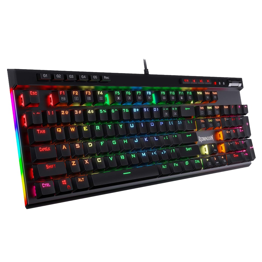 Redragon Vata K580 Wired Mechanical Keyboard - Blue Switches