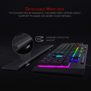 Redragon Shiva K512 Wired Membrane RGB Keyboard - Black