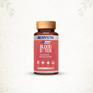 Demystik Blood Purifier Tablets – Natural Skin Detox & Immunity Booster (60 Tablets) 