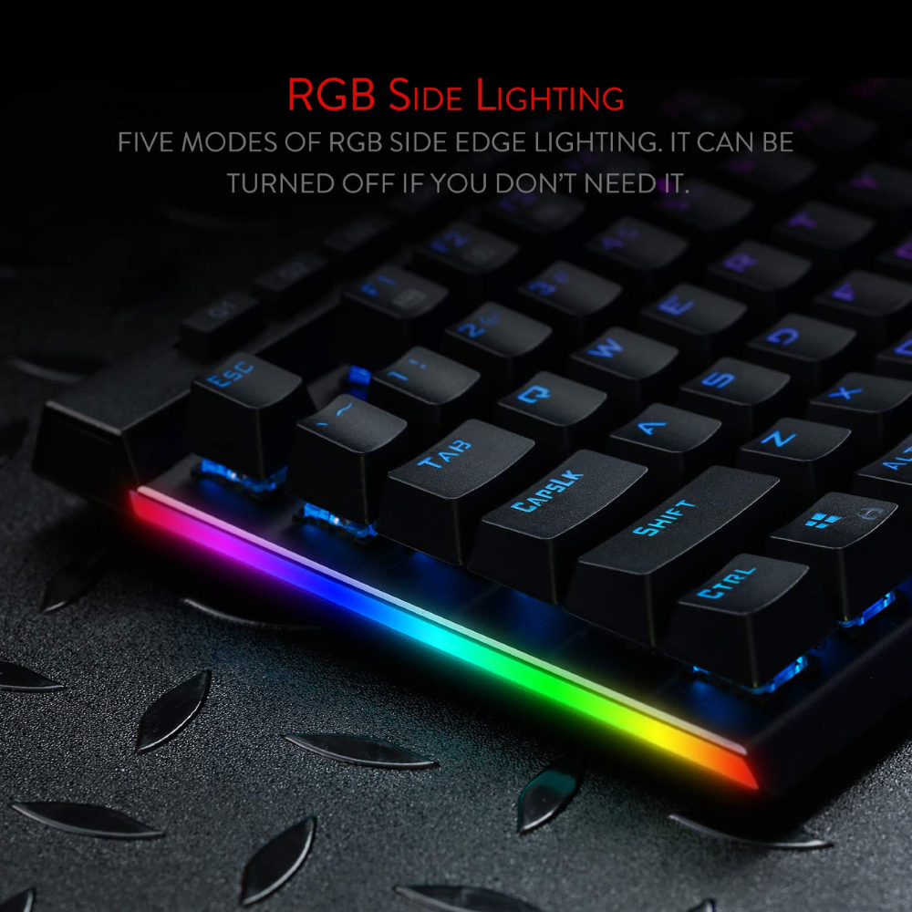 Redragon Vata K580 Wired Mechanical Keyboard - Blue Switches