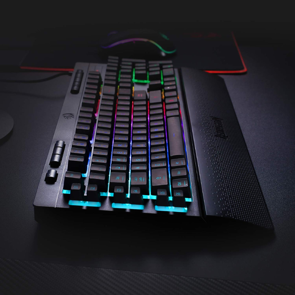 Redragon Shiva K512 Wired Membrane RGB Keyboard - Black