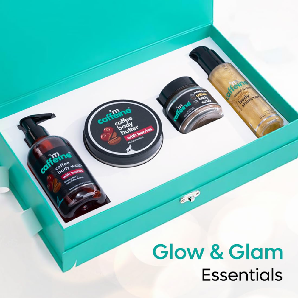 mCaffeine Coffee Glam Body Care - Gift Kit 