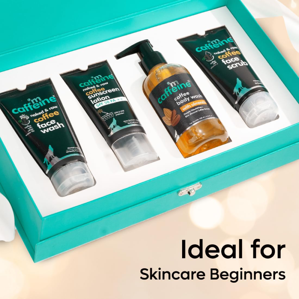 mCaffeine Pure Coffee Skin Care Gift Kit 