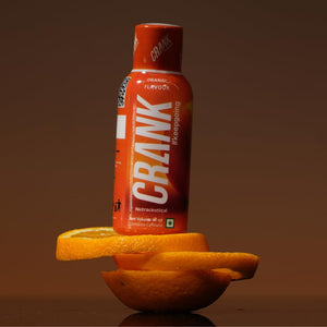 Crank Energy Shot – Orange Flavour, Pack of 12 (60ml each)