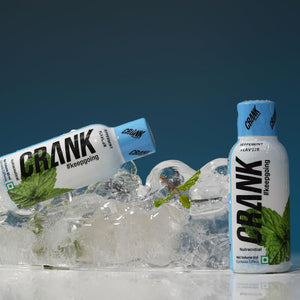Crank Energy Shot – Peppermint Flavour, Pack of 12 (60ml each)