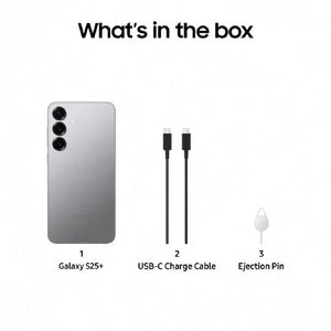 Samsung Galaxy S25 Plus  5G (12 GB RAM, 512 GB Storage) - Silver Shadow