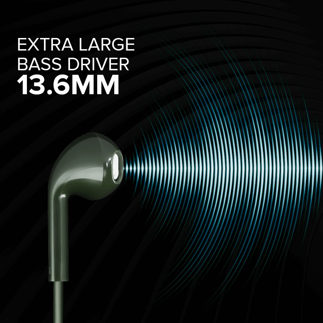 Tempt Zip X1 In Ear Wired Earphones with Mic