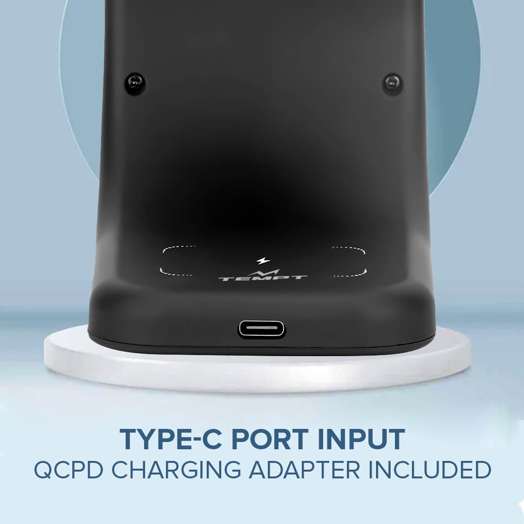 Tempt Arc 3-in-1 Magnetic Wireless Mobile Charger