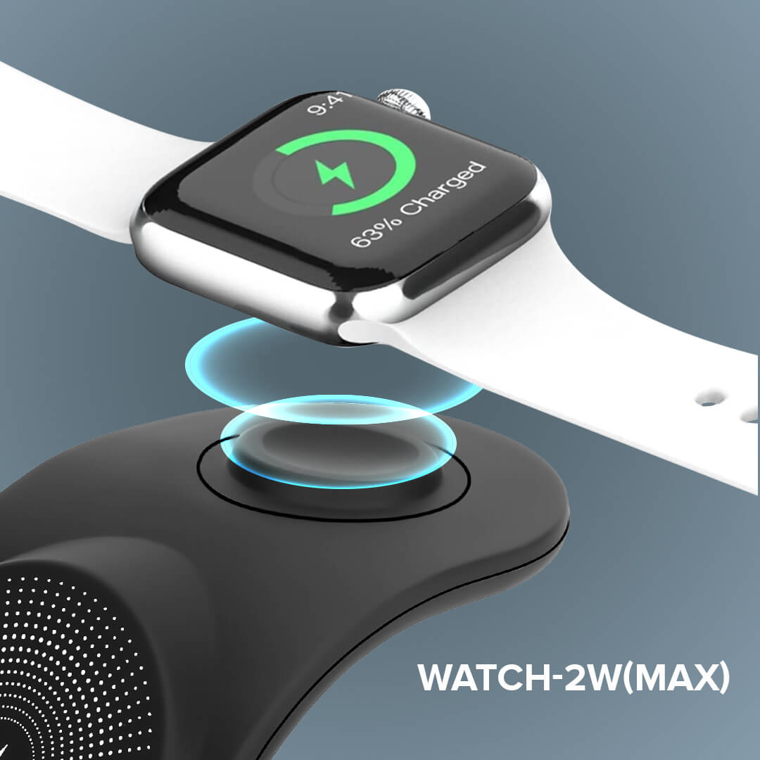 Tempt Arc 3-in-1 Magnetic Wireless Mobile Charger