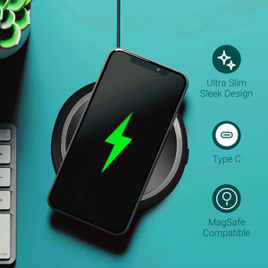 Tempt Powerpad Qi Certified USB Wireless Mobile Charger 