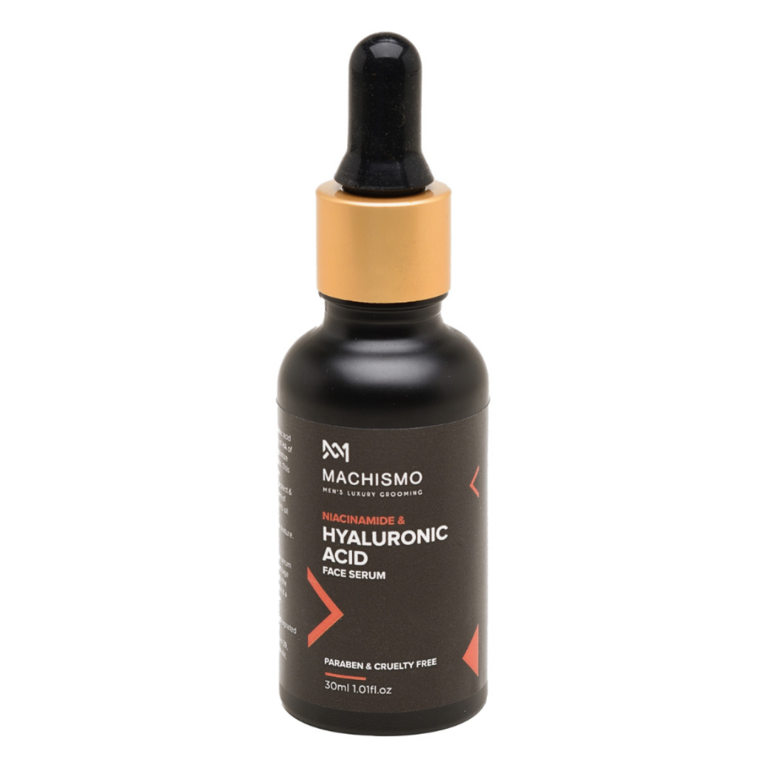 Machismo Niacinamide & Hyaluronic Acid Face Serum- 30ml