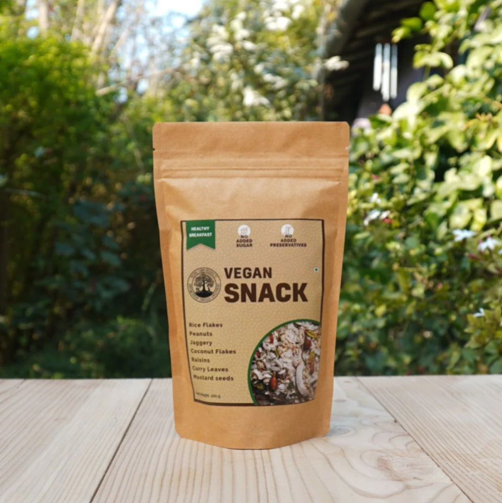 Peepal Farm Vegan Namkeen Snack Sweetened with Jaggery - 150 g