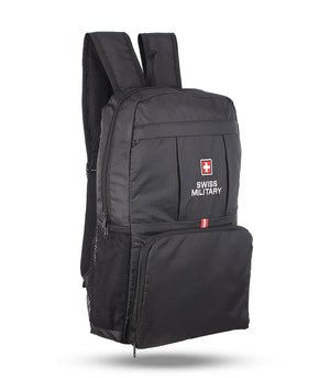 Swiss Military 13L Foldable Backpack - Black